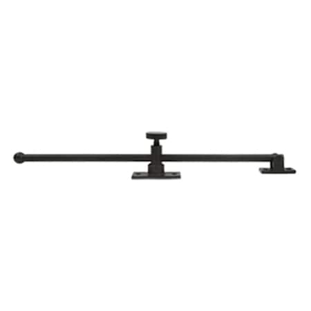 Dendesigns 12 in. Casement Stay Adjuster, Oil Rubbed Bronze - Solid DE2667048